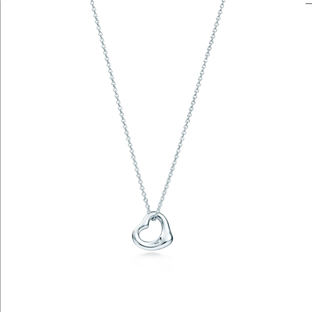 Tiffany & Co. - open heart pendant